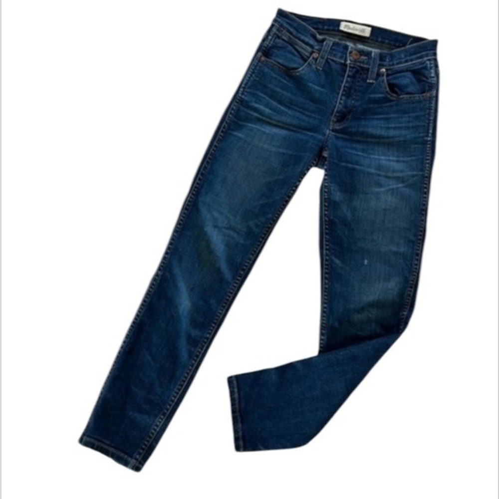 Madewell high riser skinny skinny crop jeans size 24